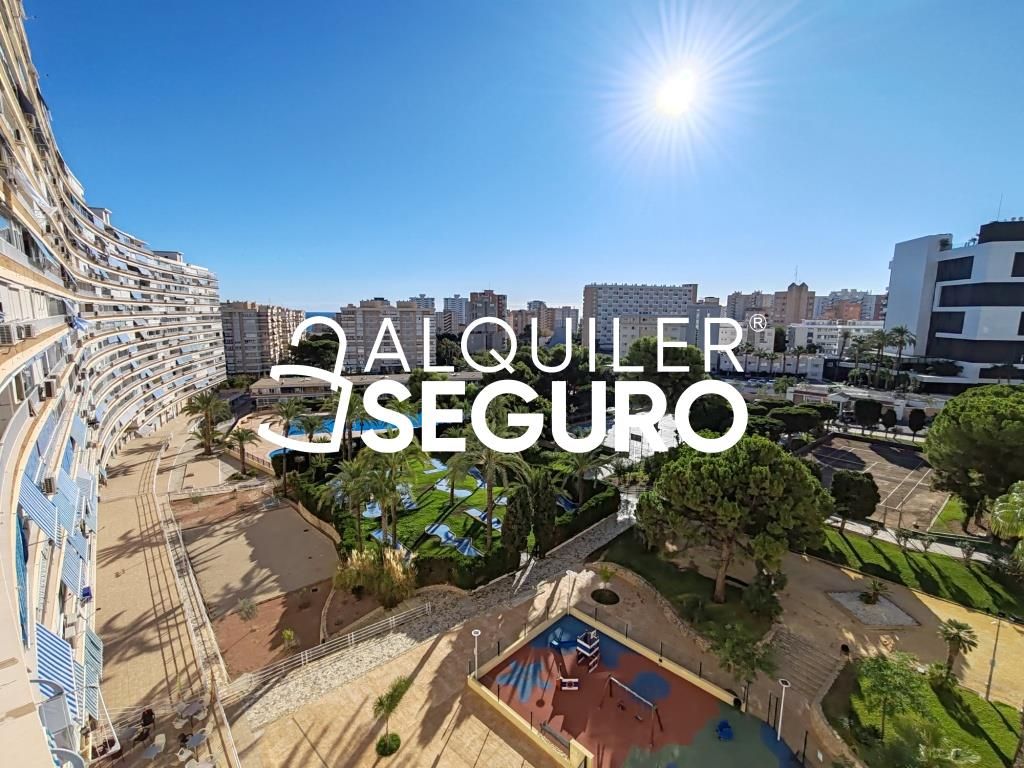 Exterior view of Flat to rent in Alicante / Alacant  with Swimming Pool and Furnished