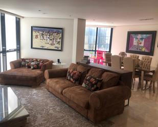 Living room of Flat to rent in Gandia  with Air Conditioner, Furnished and Balcony