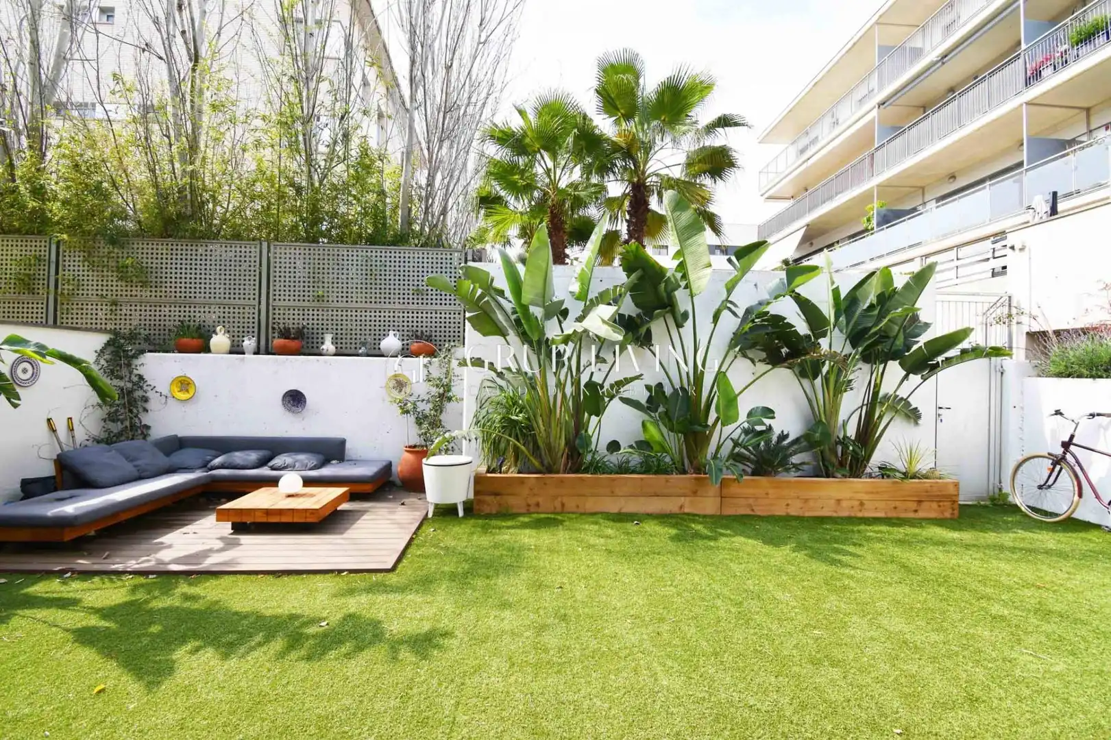 Jardí de Pis en venda en Sitges amb Aire condicionat, Calefacció i Jardí privat