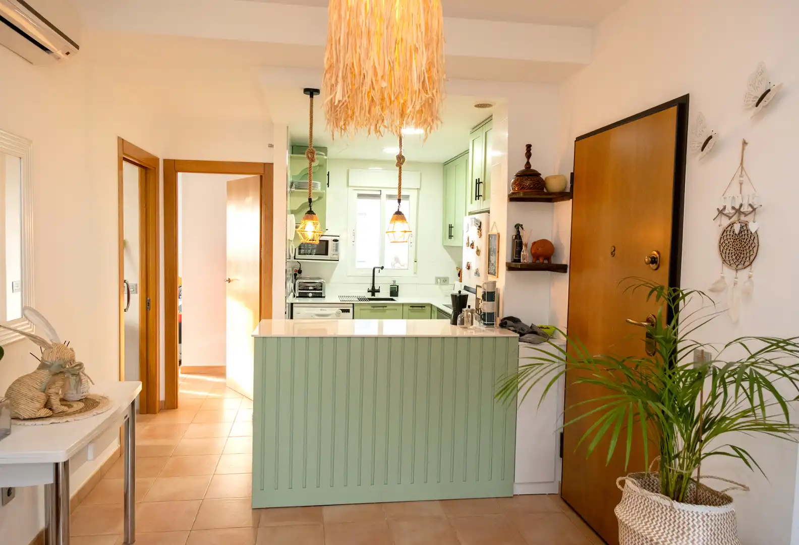 Kitchen of Attic for sale in Cartagena  with Air Conditioner, Heating and Parquet flooring
