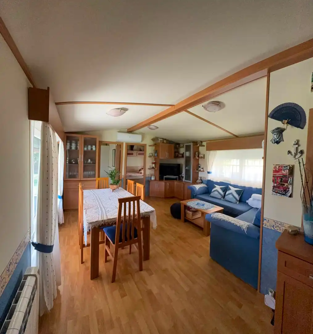 Sala d'estar de Casa o xalet en venda en Agoncillo amb Aire condicionat i Moblat