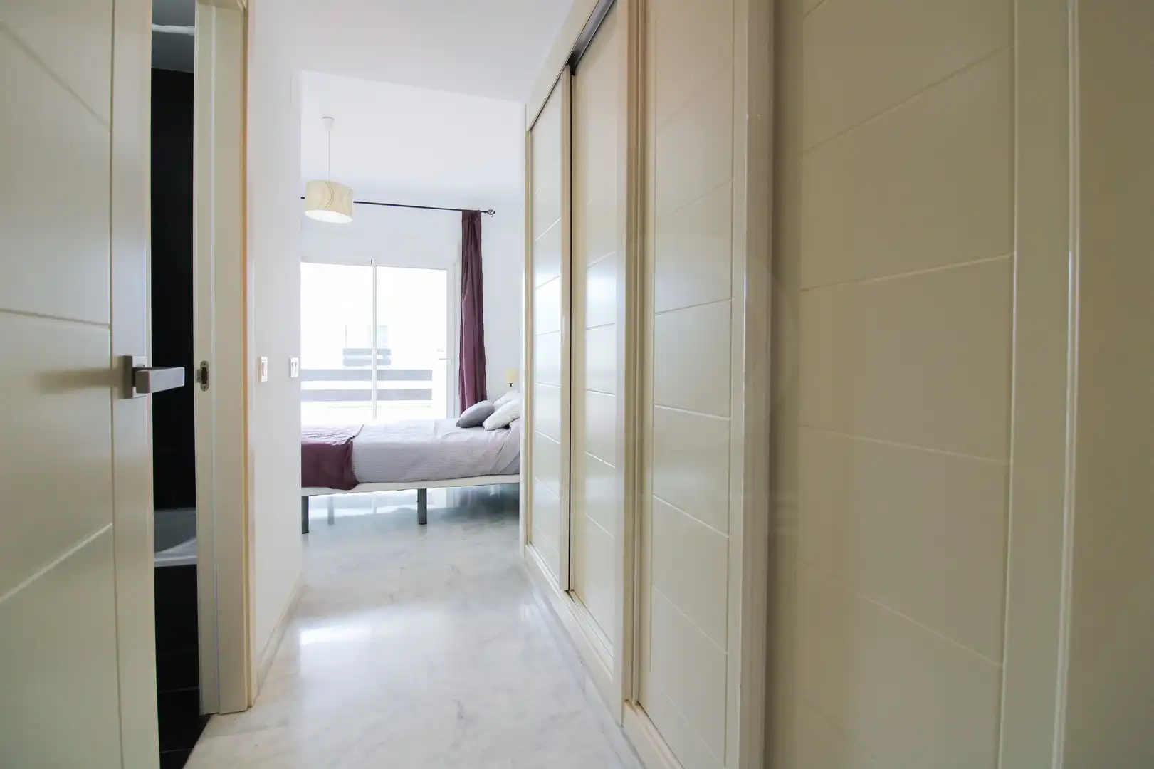 Bedroom of Flat for sale in Estepona  with Air Conditioner, Heating and Terrace