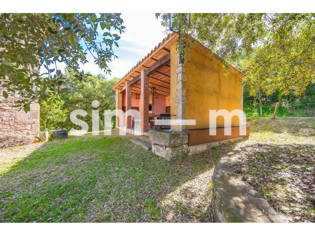 Jardí de Finca rústica en venda en El Brull amb Calefacció, Jardí privat i Terrassa