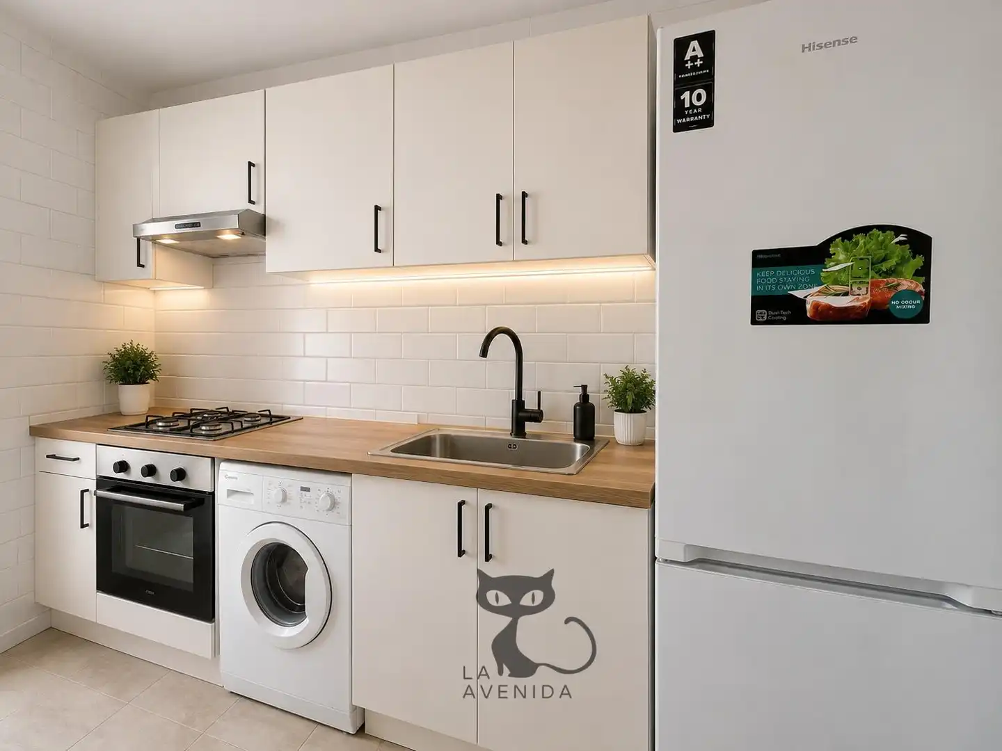 Kitchen of Flat for sale in Alfafar  with Balcony