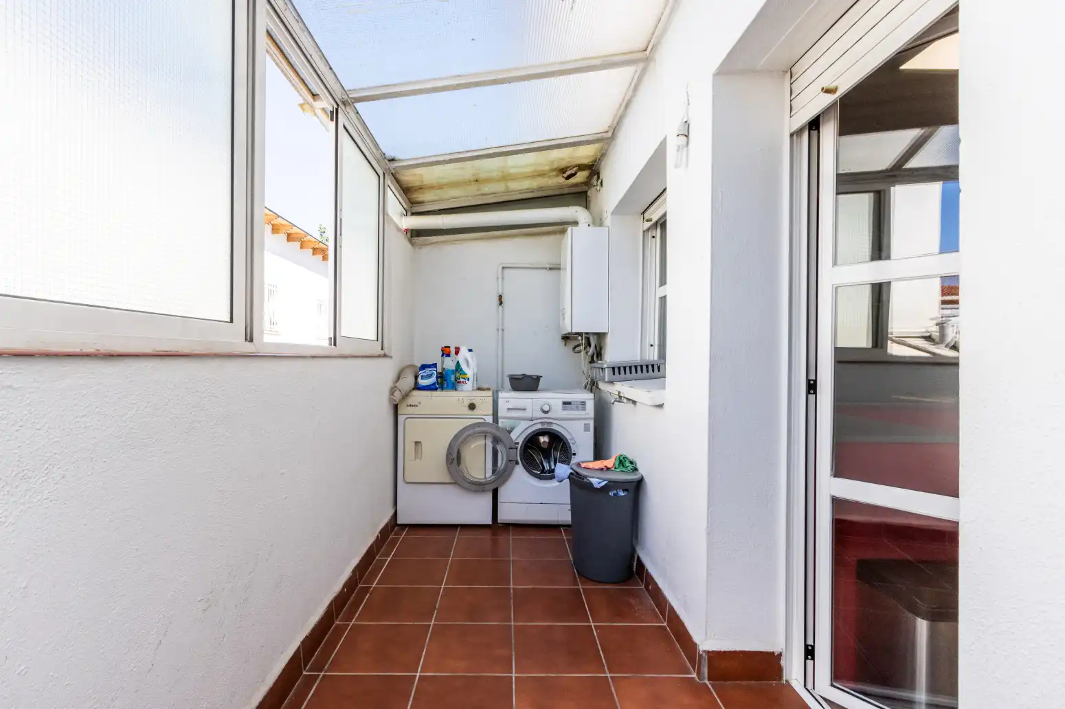 Terrassa de Casa o xalet en venda en Viladecavalls amb Aire condicionat, Calefacció i Jardí privat