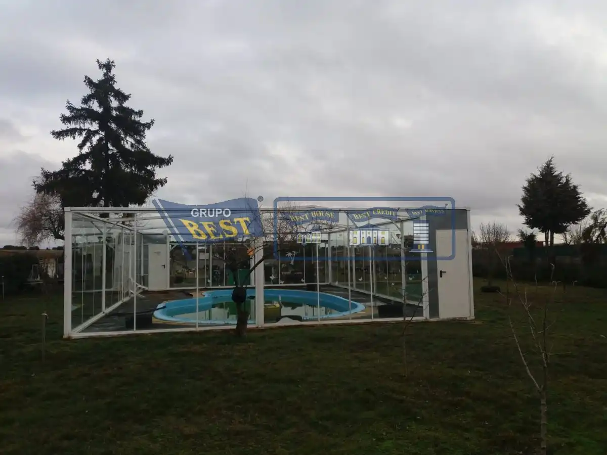 Piscina de Casa o chalet en venta en Chozas de Abajo con Calefacción, Jardín privado y Piscina