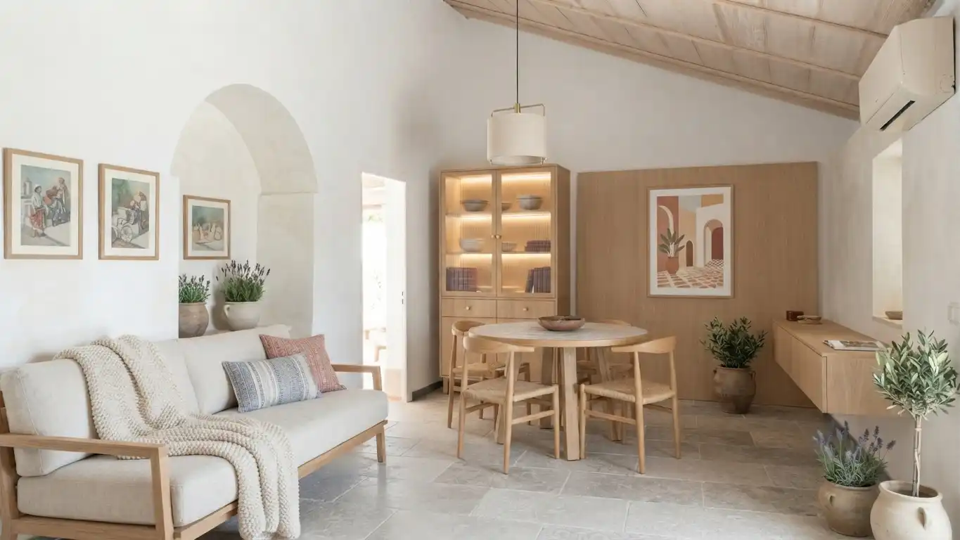 Comedor de Casa adosada en venta en Rincón de la Victoria con Aire acondicionado, Terraza y Trastero