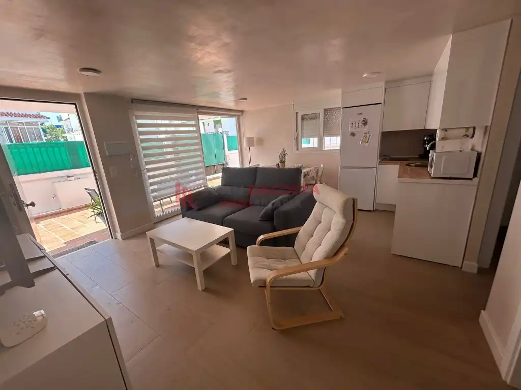Sala d'estar de Casa o xalet en venda en La Antilla amb Moblat