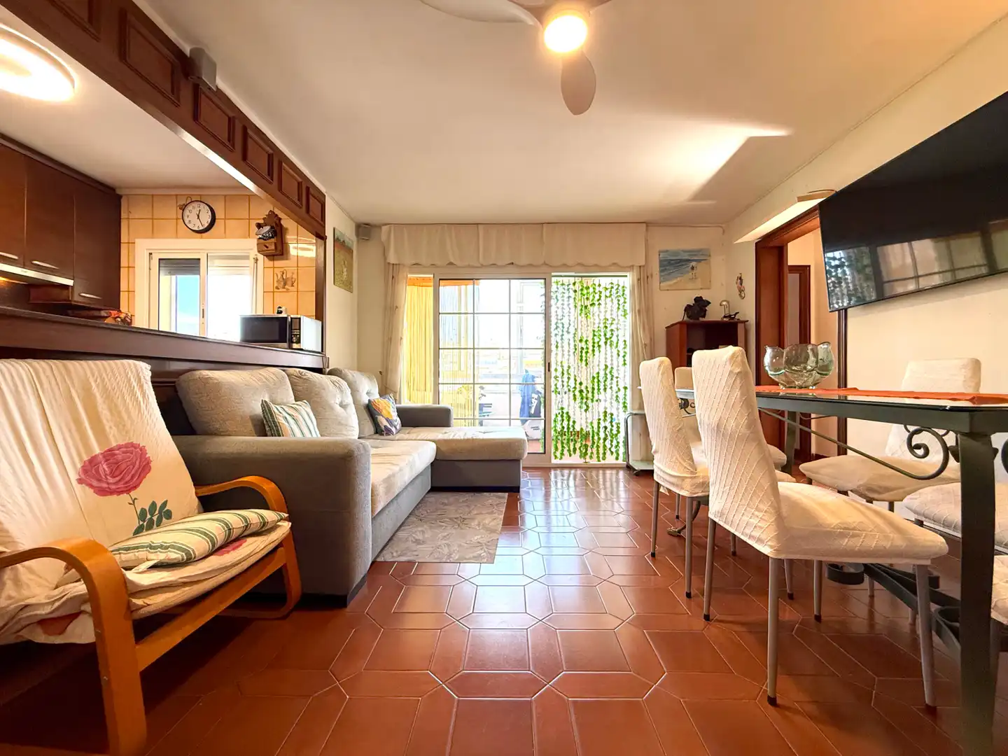Sala de estar de Piso en venta en Cambrils con Terraza y Amueblado