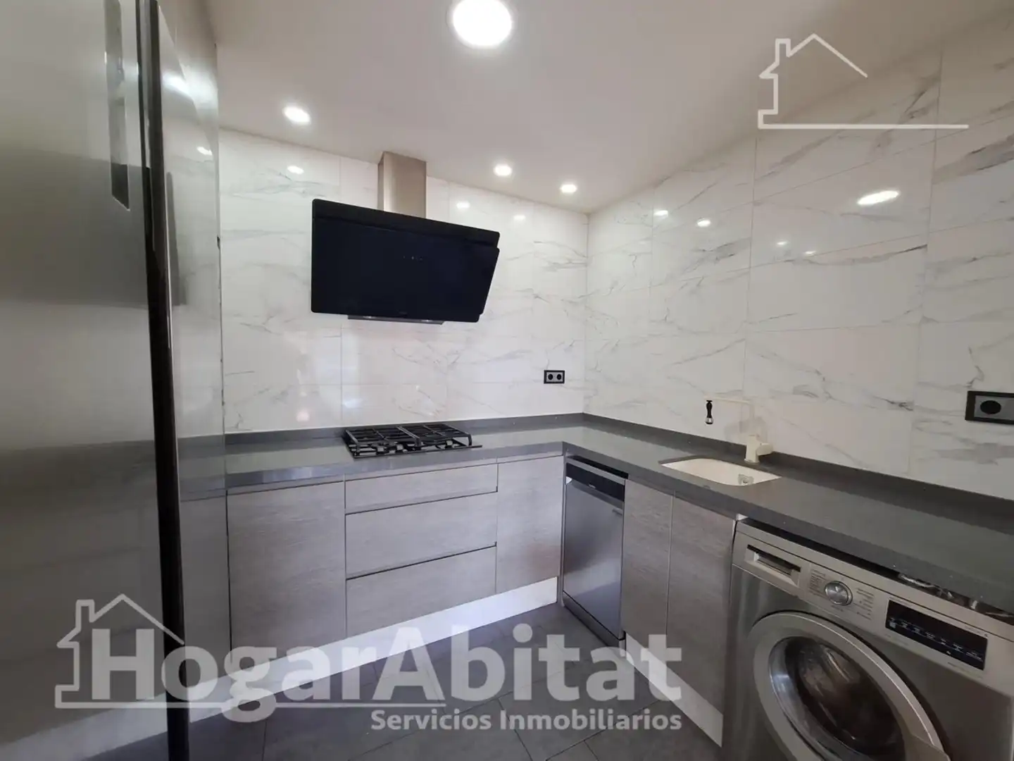 Kitchen of Flat for sale in Cullera  with Air Conditioner, Heating and Terrace