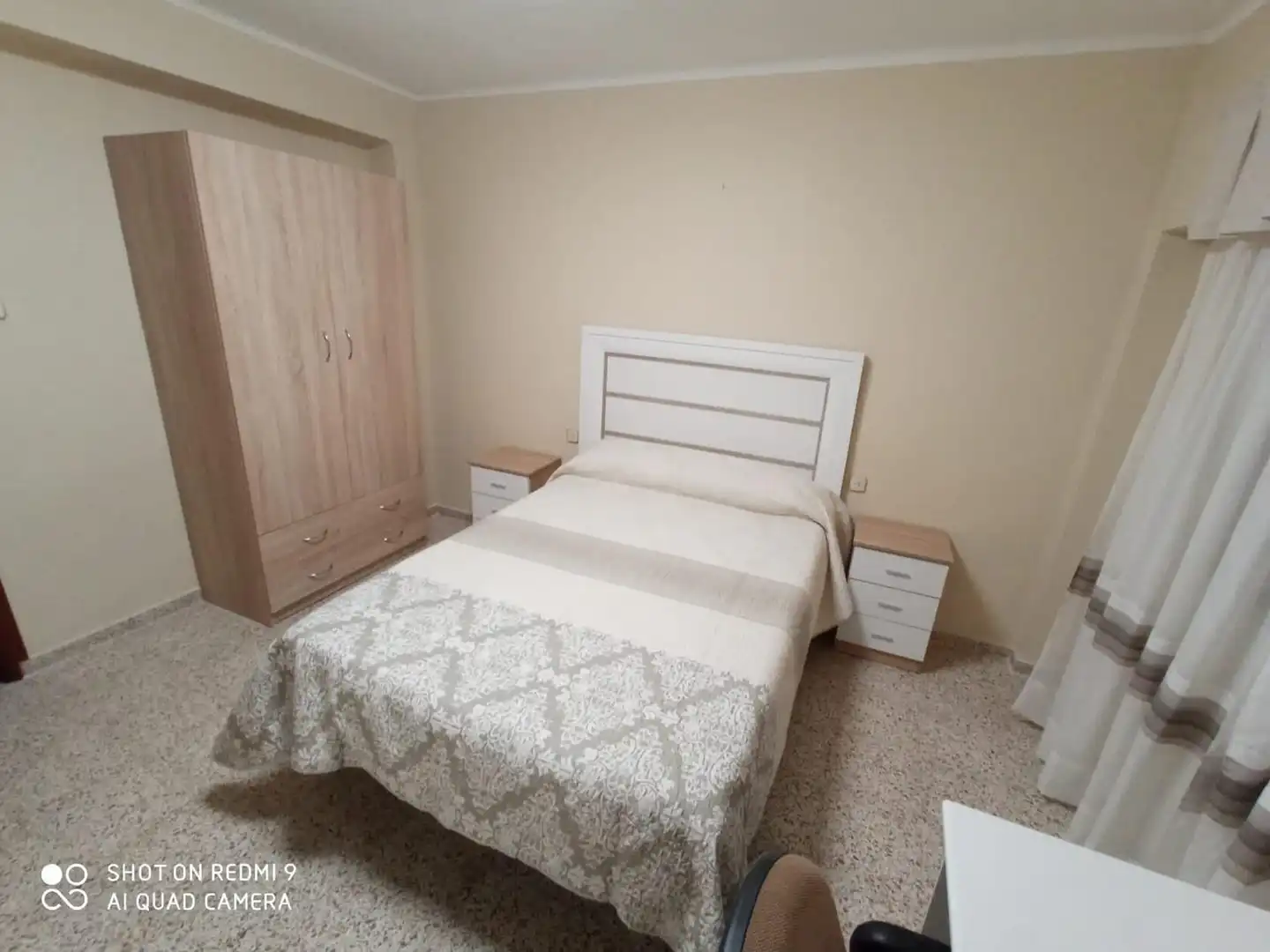 Bedroom of Flat for rent in Valencia  with Air Conditioner, Furnished and Oven