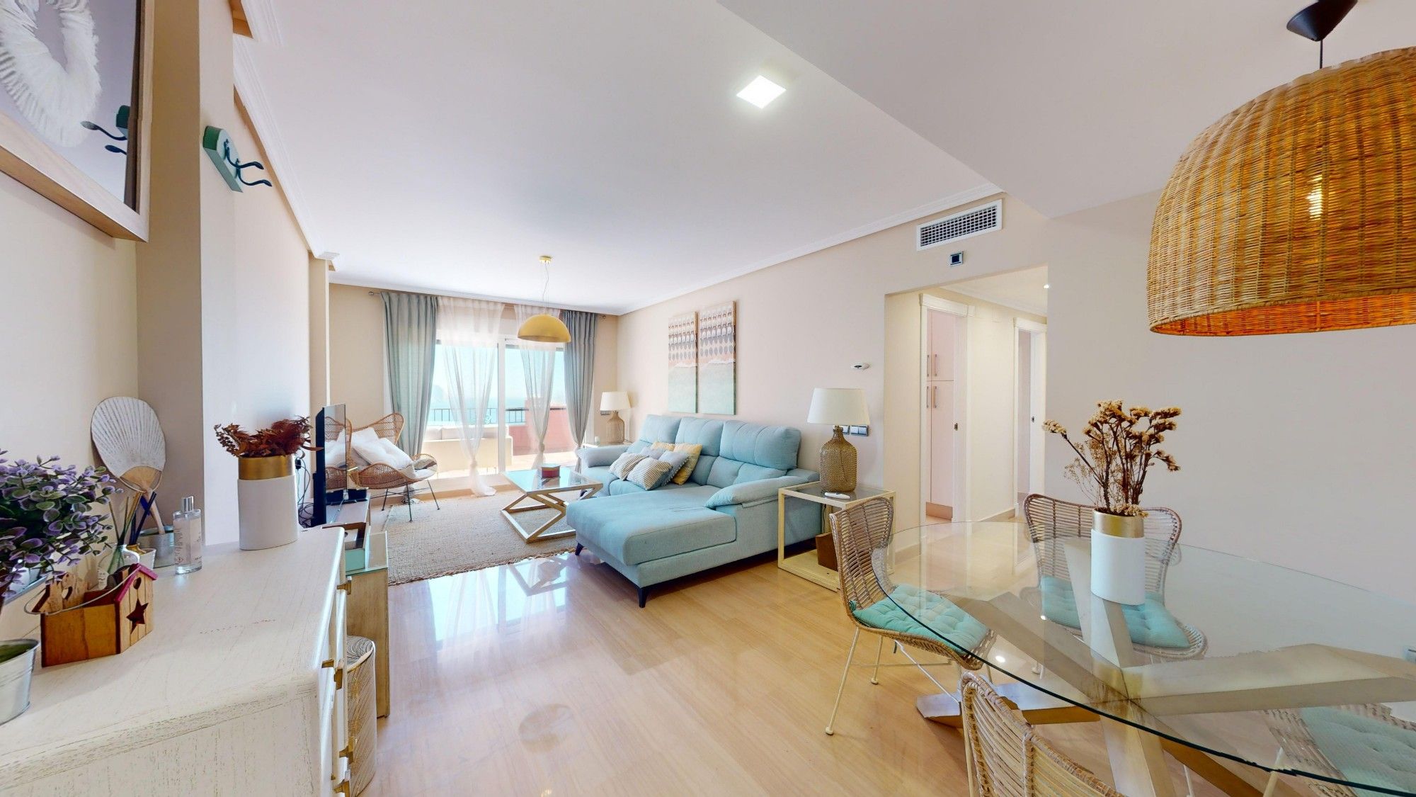Living room of Apartment for sale in Águilas  with Air Conditioner, Terrace and Storage room
