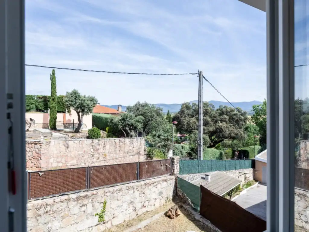 Vista exterior de Casa o chalet en venta en Galapagar con Jardín privado, Terraza y Trastero