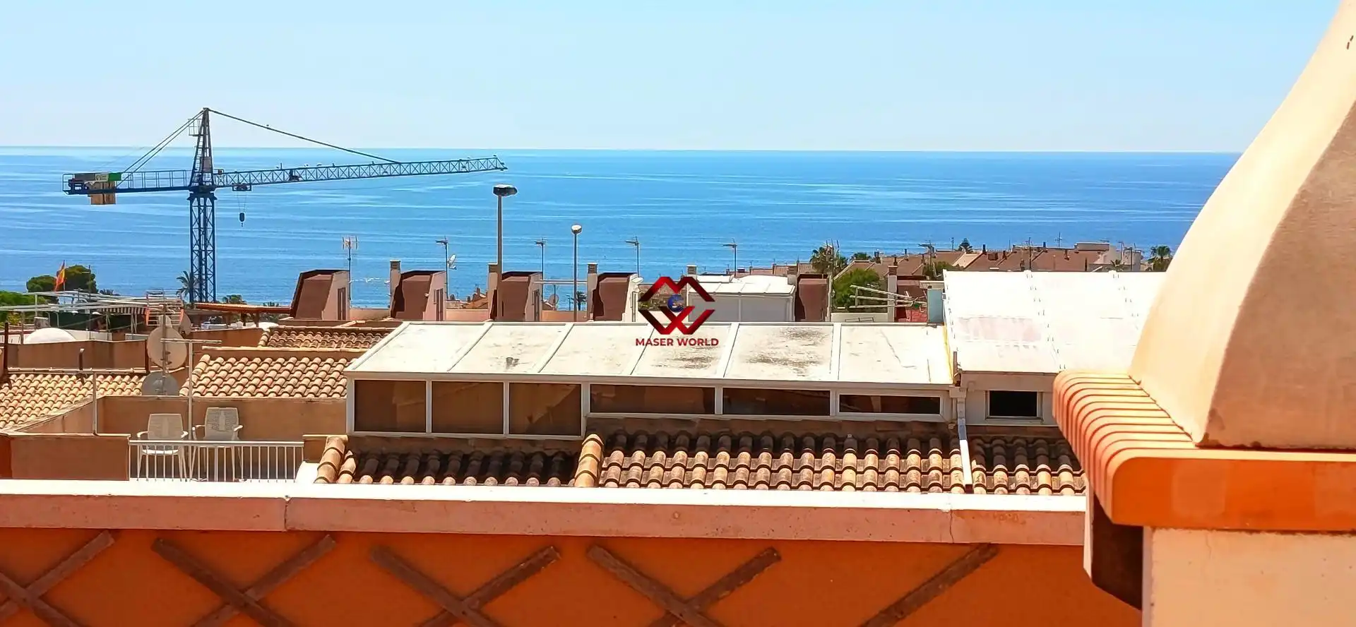 Vista exterior de Ático en venta en Mazarrón con Aire acondicionado, Trastero y Balcón