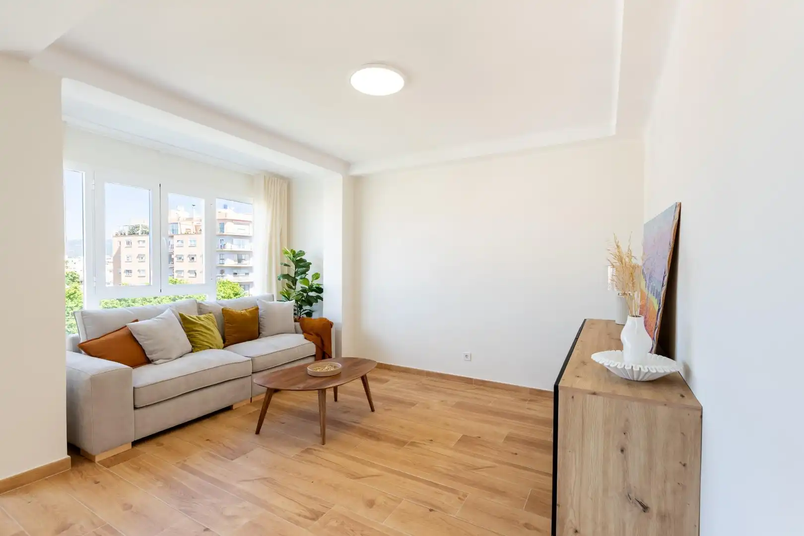 Sala de estar de Piso en venta en  Palma de Mallorca con Aire acondicionado, Calefacción y Terraza