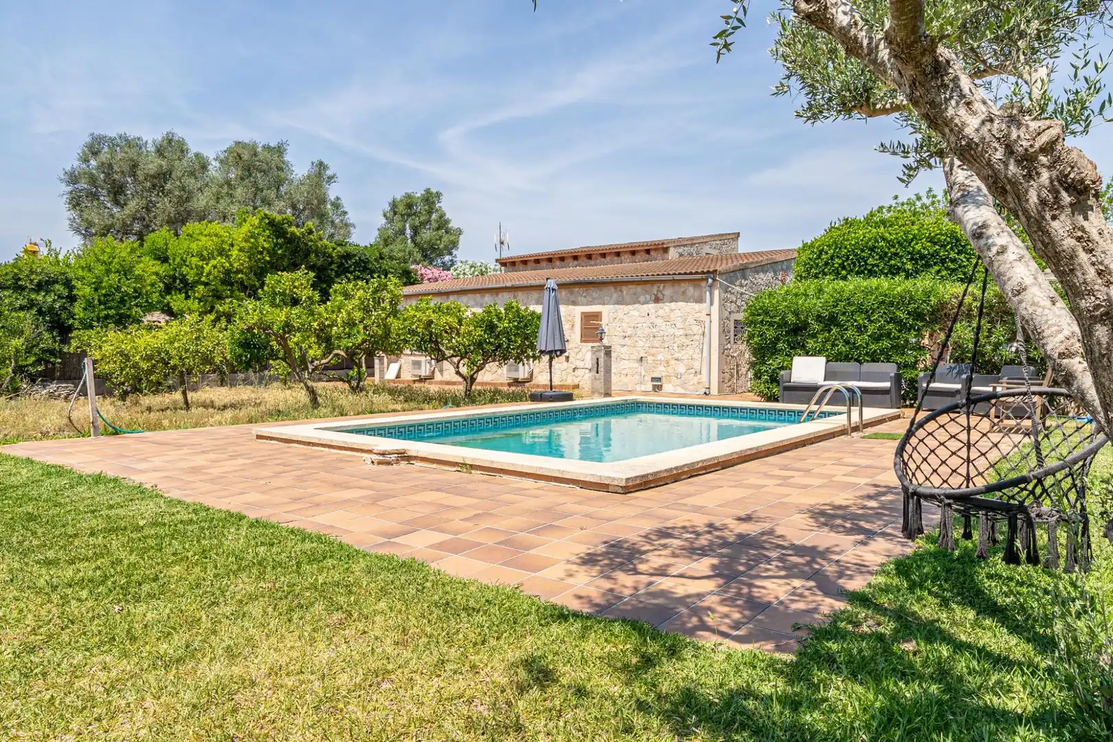 Piscina de Finca rústica en venta en Inca