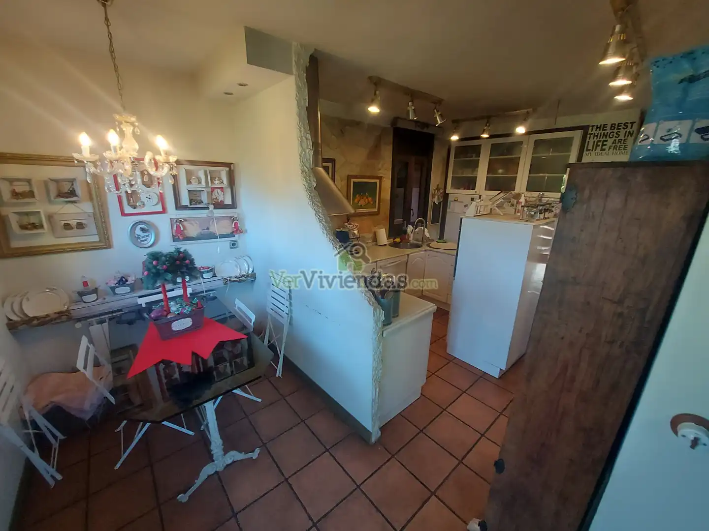Cocina de Casa o chalet en venta en Vallirana con Calefacción, Jardín privado y Terraza