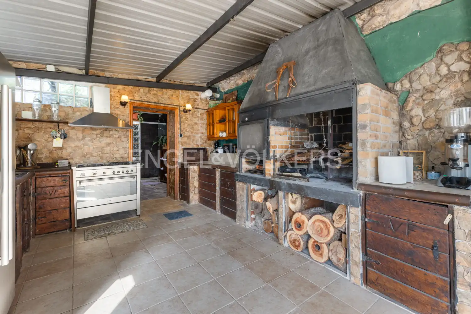 Cocina de Casa o chalet en venta en Pedralba con Aire acondicionado, Calefacción y Jardín privado