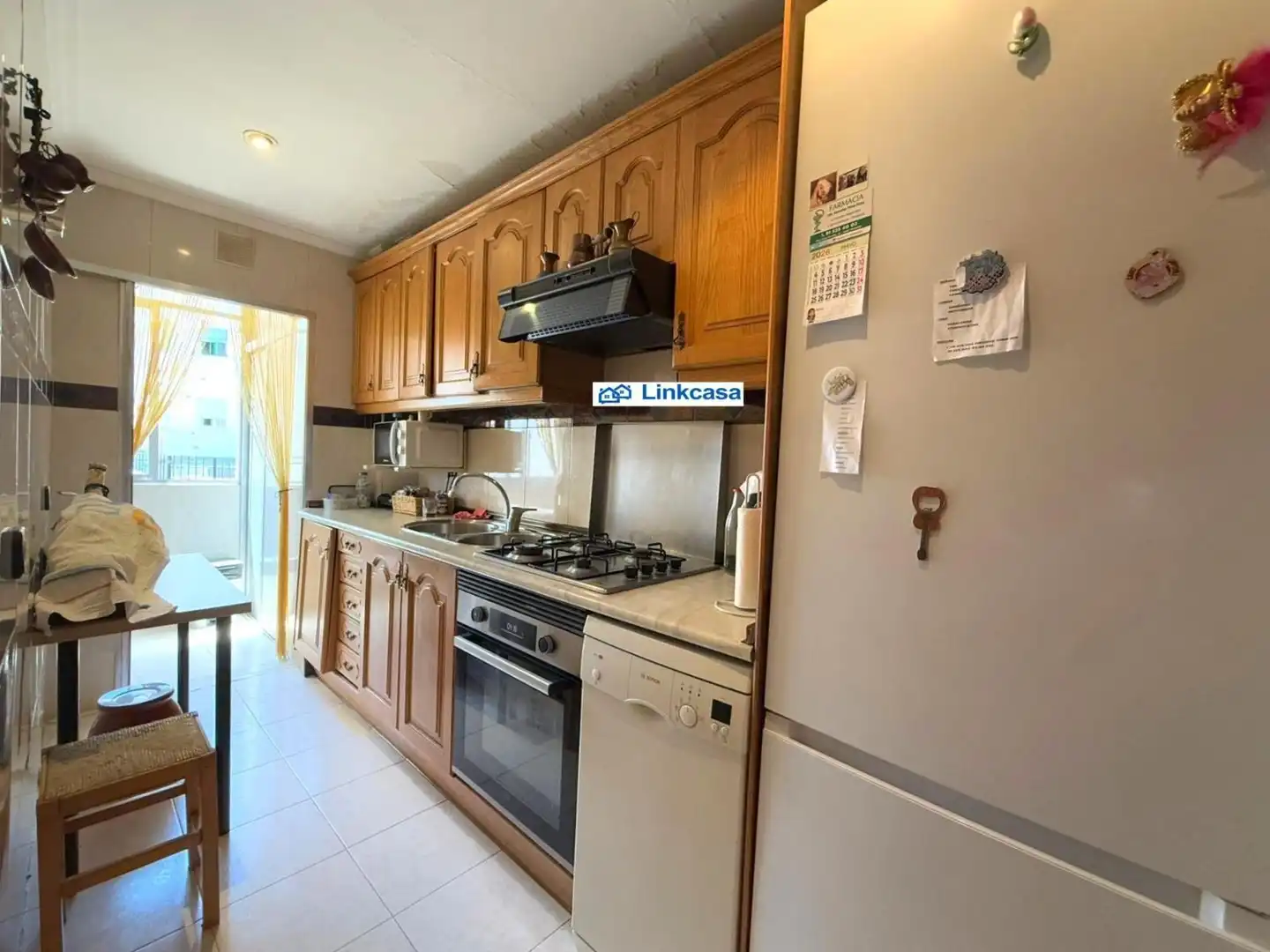 Cocina de Piso en venta en Madrid con Calefacción, Terraza y Alarma