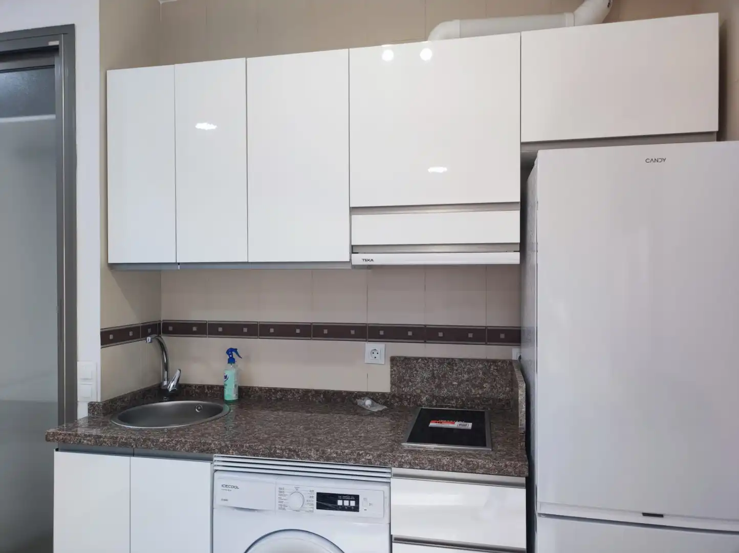 Kitchen of Study for rent in Málaga  with Furnished, Washing machine and Microwave