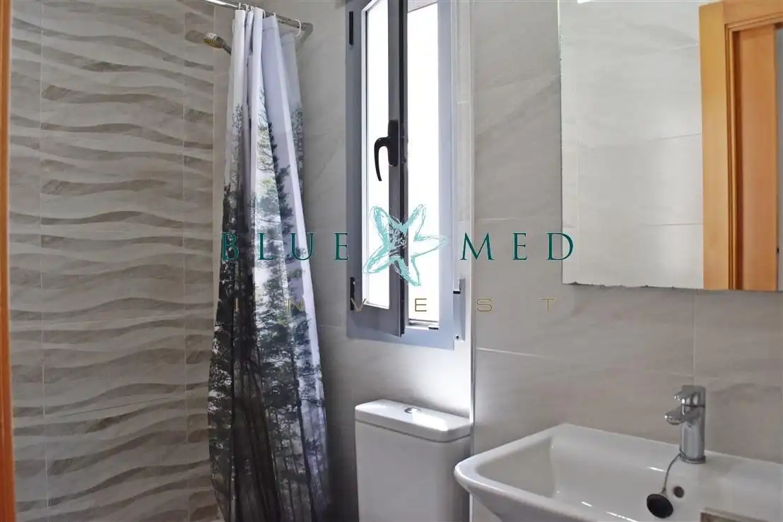 Badezimmer von Haus oder Chalet zum Verkauf in Mazarrón mit Klimaanlage, Heizung und Terrasse