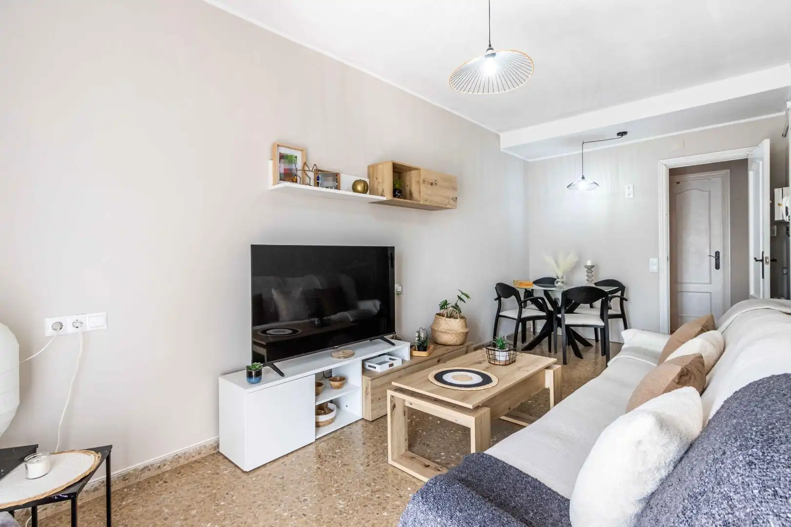 Living room of Flat for sale in Sabadell  with Heating, Storage room and Balcony
