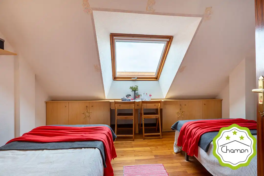Schlafzimmer von Maisonette zum Verkauf in Noja mit Heizung, Abstellraum und Möbliert
