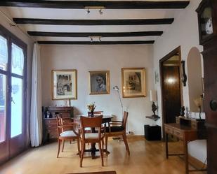 Menjador de Pis de lloguer en  Valencia Capital amb Aire condicionat, Parquet i Balcó