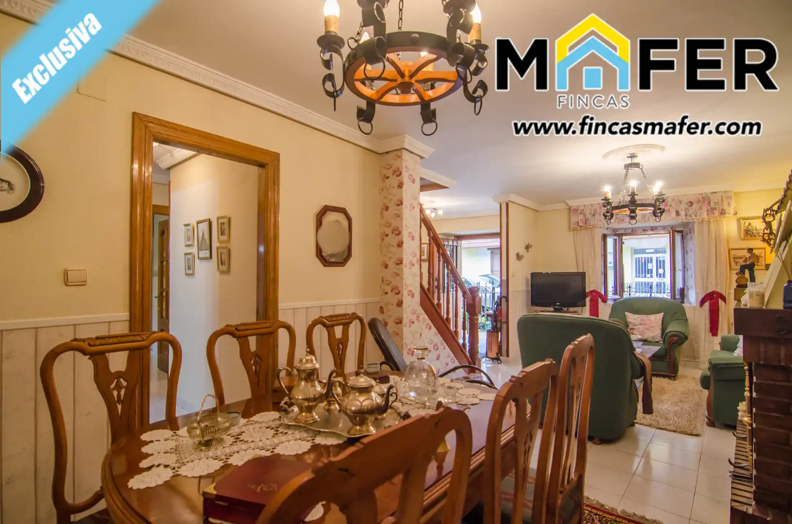 Comedor de Casa adosada en venta en Ruesga con Calefacción, Parquet y Balcón