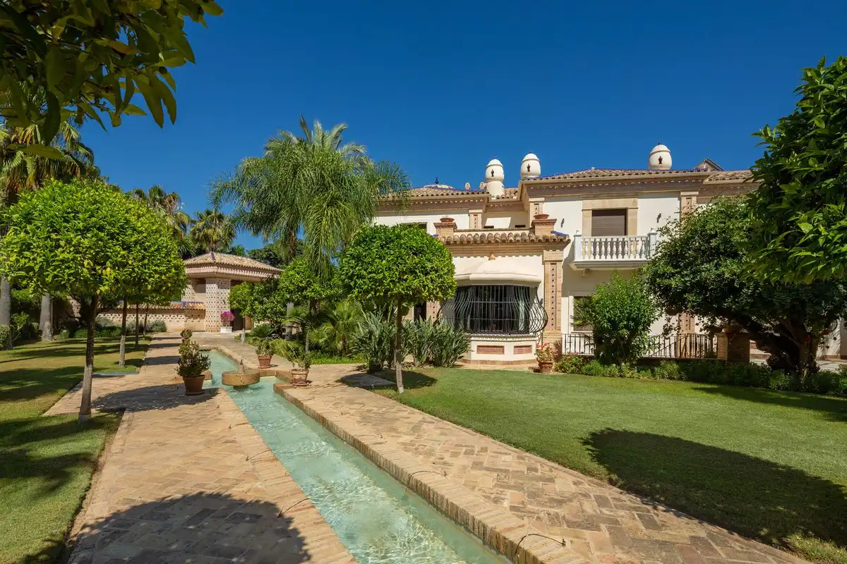 Garden of Houses for sale in Marbella  with Air Conditioner, Private garden and Terrace