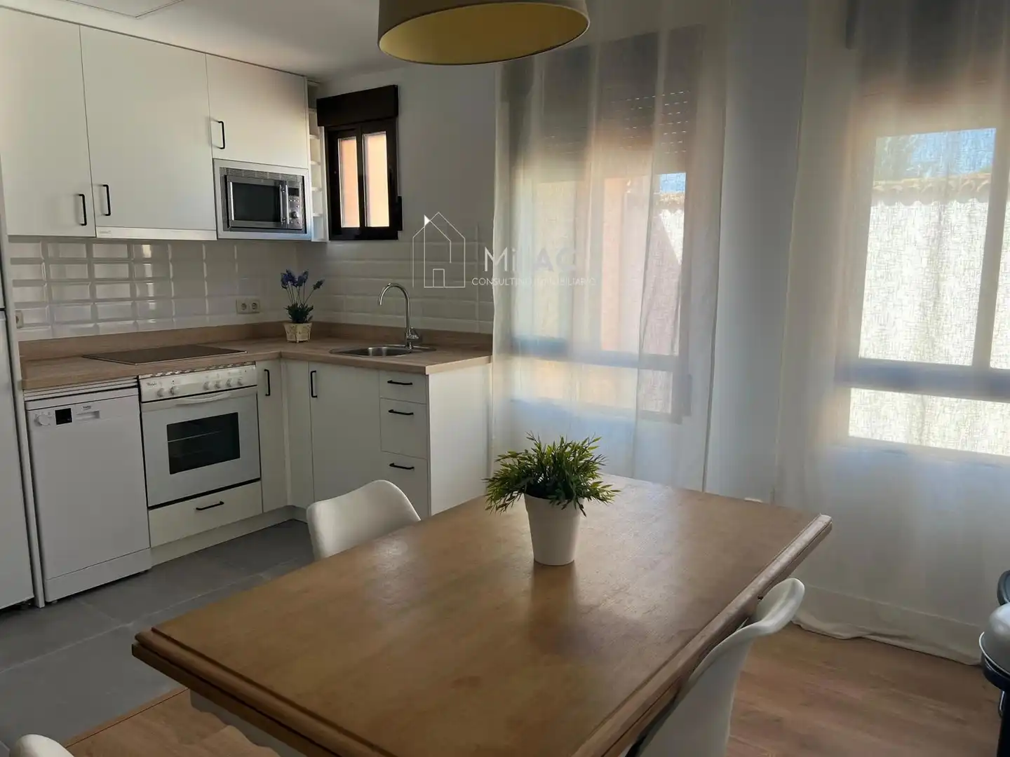 Küche von Maisonette zur Miete in Alcalá de Henares mit Klimaanlage, Heizung und Möbliert