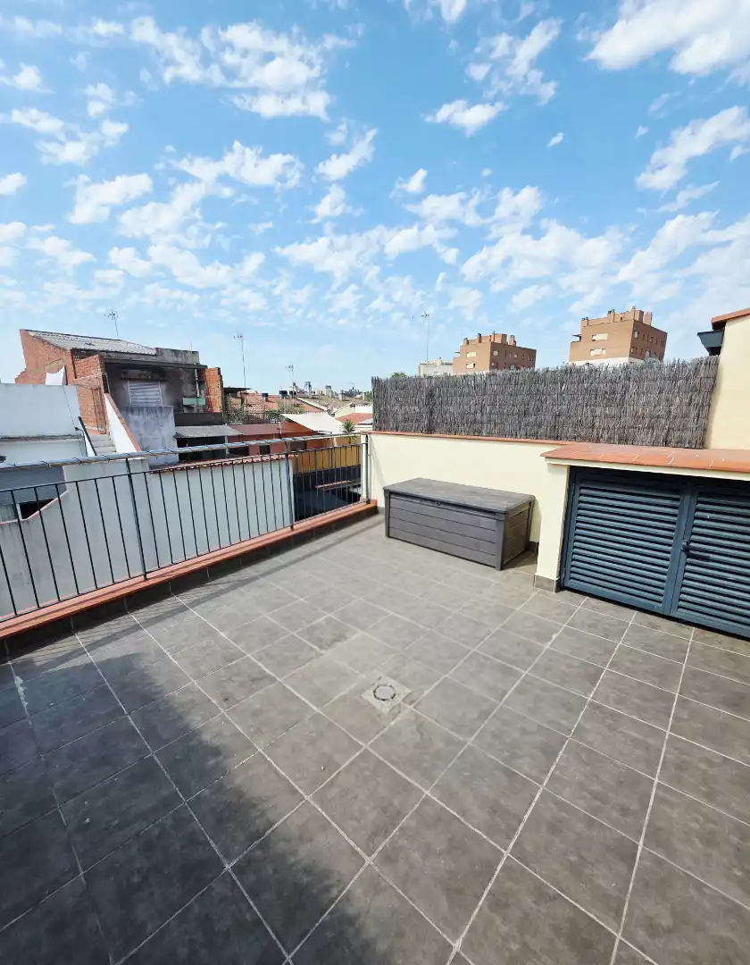 Terraza de Casa adosada en venta en Terrassa con Aire acondicionado, Calefacción y Parquet