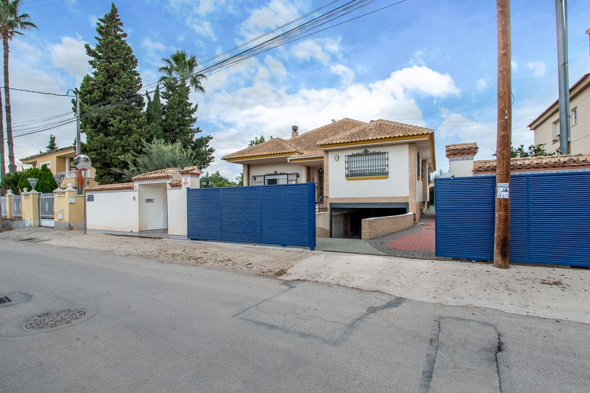 Exterior view of House or chalet for sale in  Murcia Capital  with Heating, Private garden and Terrace