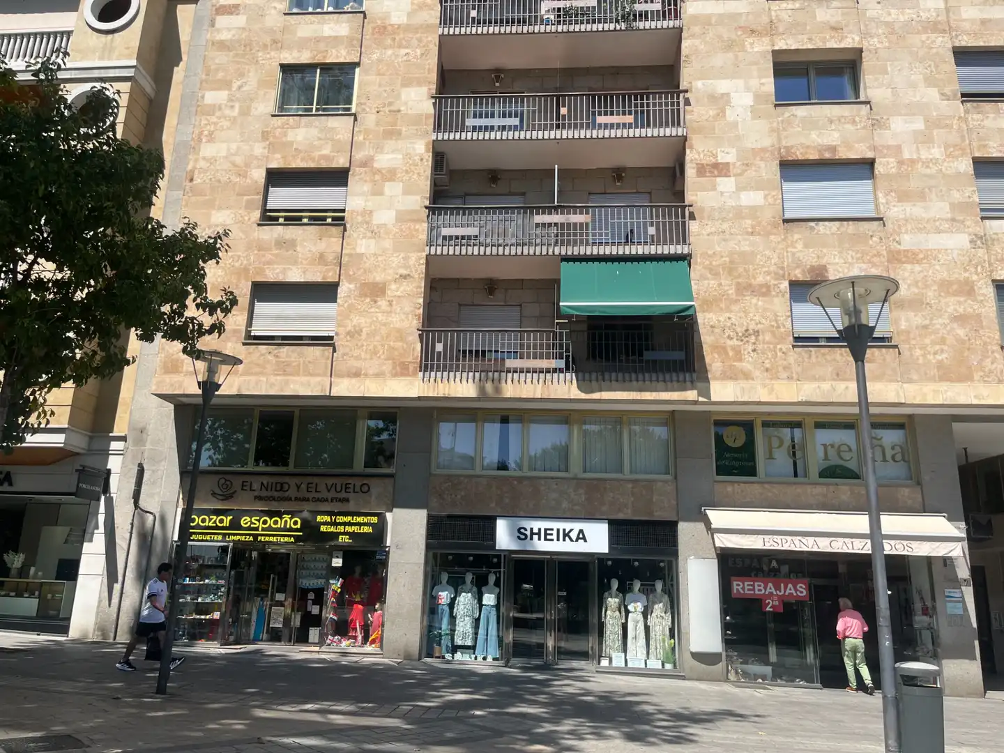 Exterior view of Flat for sale in Salamanca  with Heating, Parquet flooring and Furnished