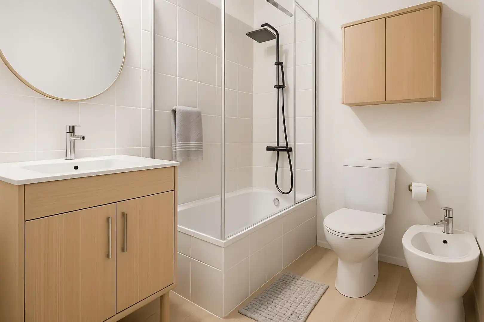 Bathroom of Houses for sale in Boadilla del Monte  with Heating, Private garden and Terrace