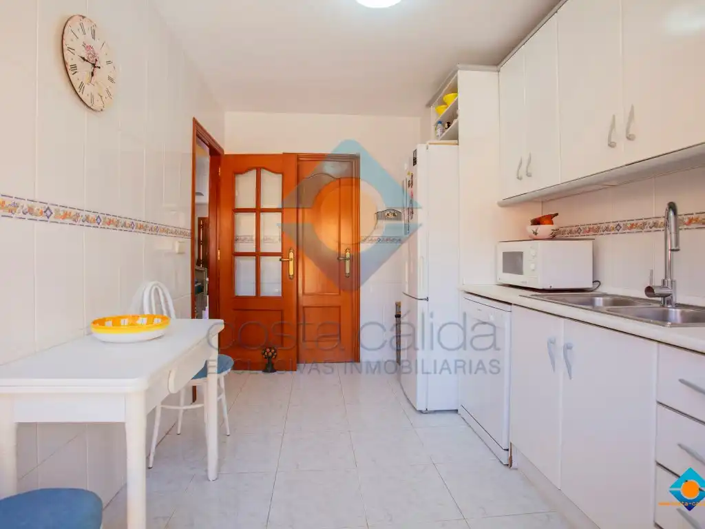 Cocina de Casa o chalet en venta en Mazarrón con Aire acondicionado, Jardín privado y Terraza