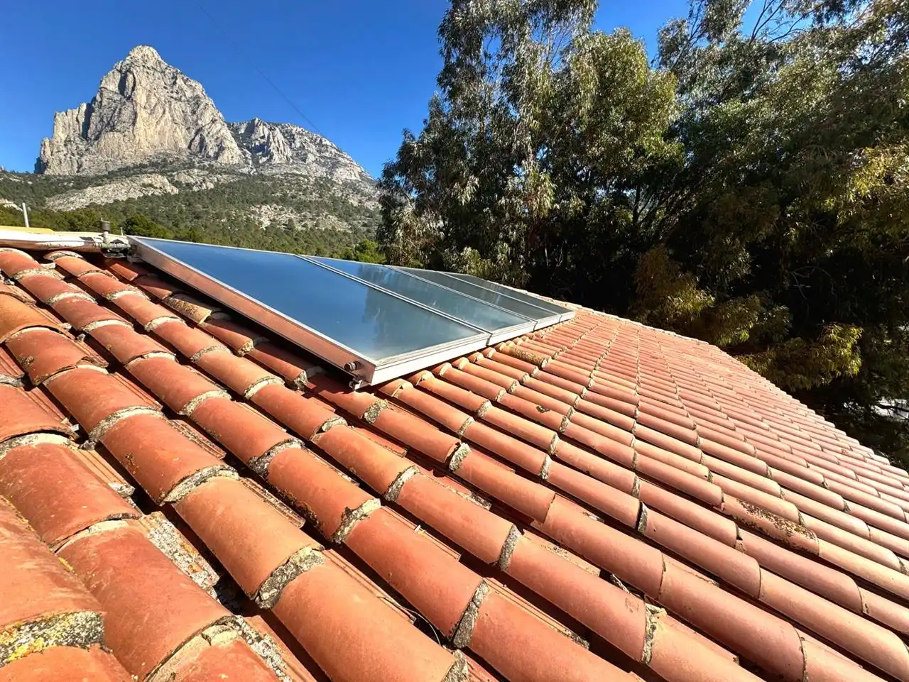 Vista exterior de Finca rústica en venda en Finestrat amb Terrassa, Traster i Piscina