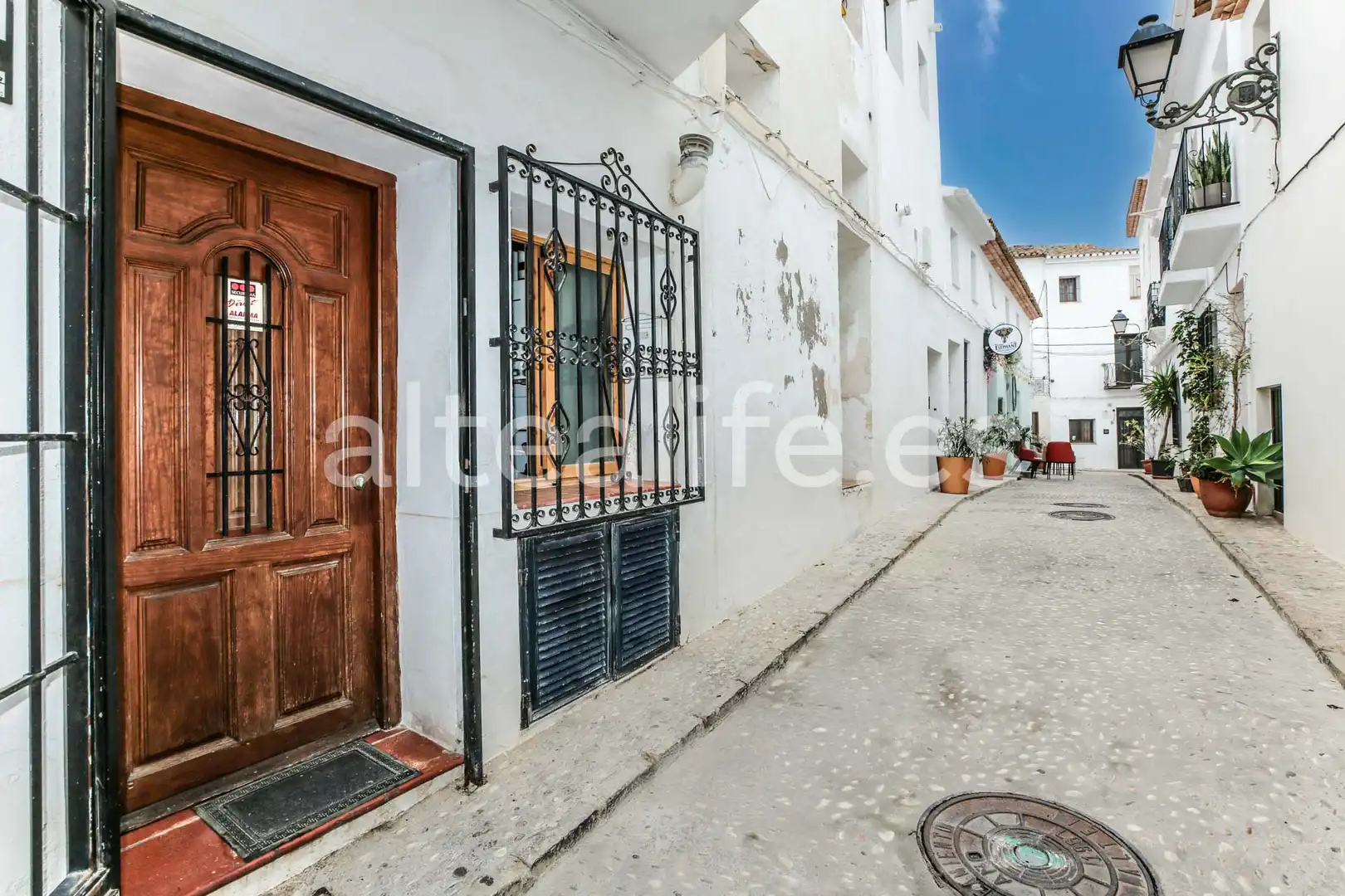 Vista exterior de Casa adosada en venta en Altea con Aire acondicionado, Terraza y Balcón