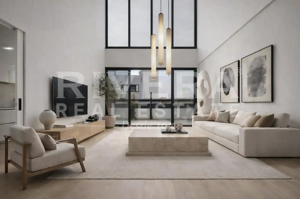 Sala de estar de Casa adosada en venta en Vigo  con Calefacción y Jardín privado