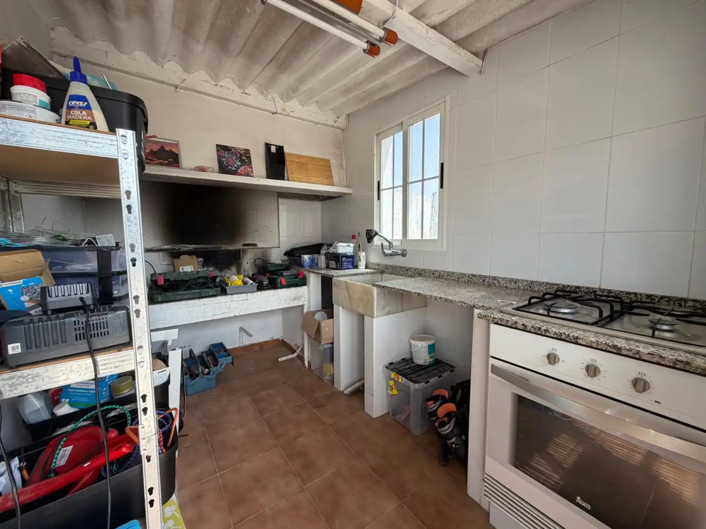 Cuina de Casa o xalet en venda en Pedralba amb Aire condicionat, Jardí privat i Terrassa