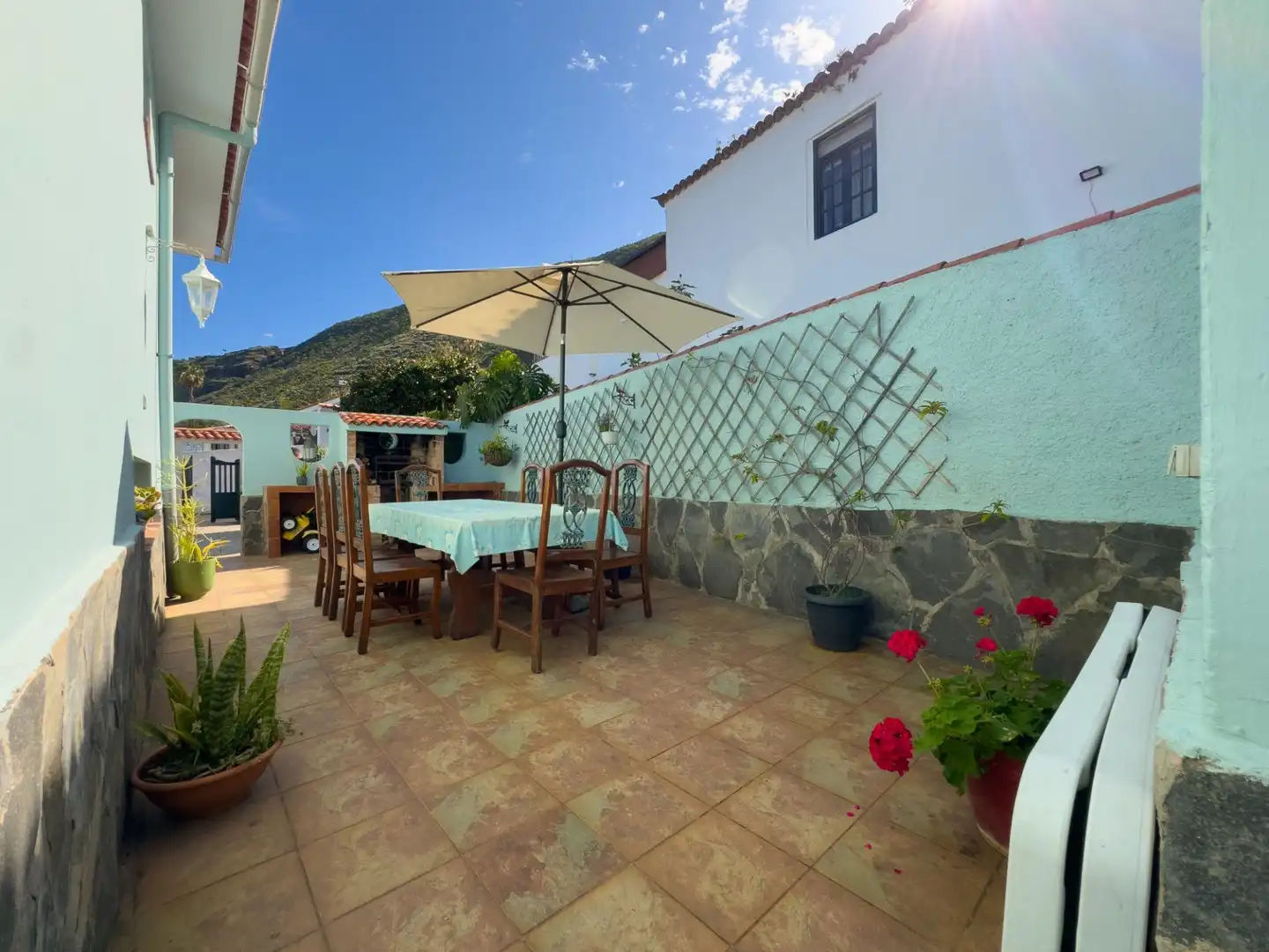 Terrassa de Casa o xalet en venda en La Orotava amb Jardí privat