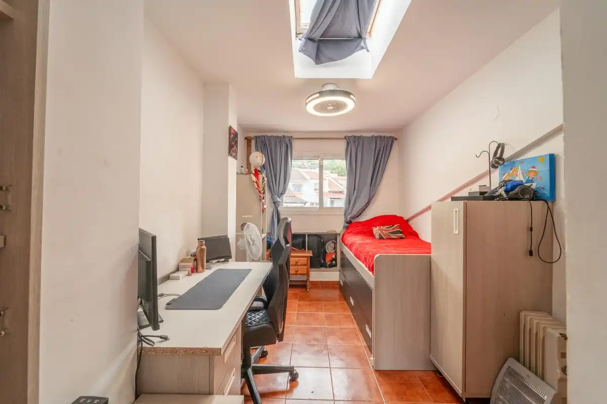 Schlafzimmer von Maisonette zum Verkauf in Málaga mit Klimaanlage, Heizung und Privatgarten