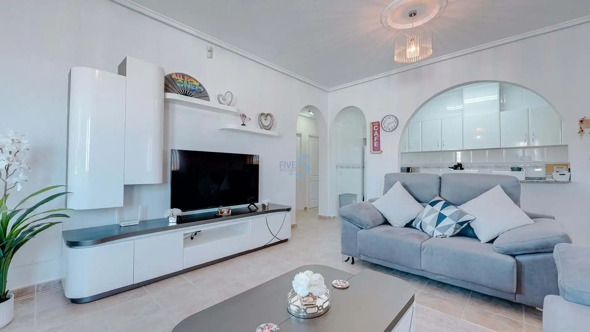 Sala d'estar de Casa o xalet en venda en Rojales amb Aire condicionat, Calefacció i Terrassa