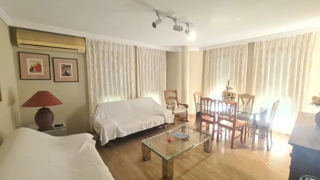 Living room of Attic for rent in Garrucha  with Air Conditioner, Terrace and Swimming Pool