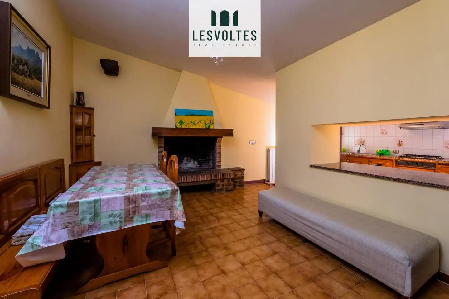 Sala de estar de Casa o chalet en venta en La Pera con Aire acondicionado, Jardín privado y Trastero