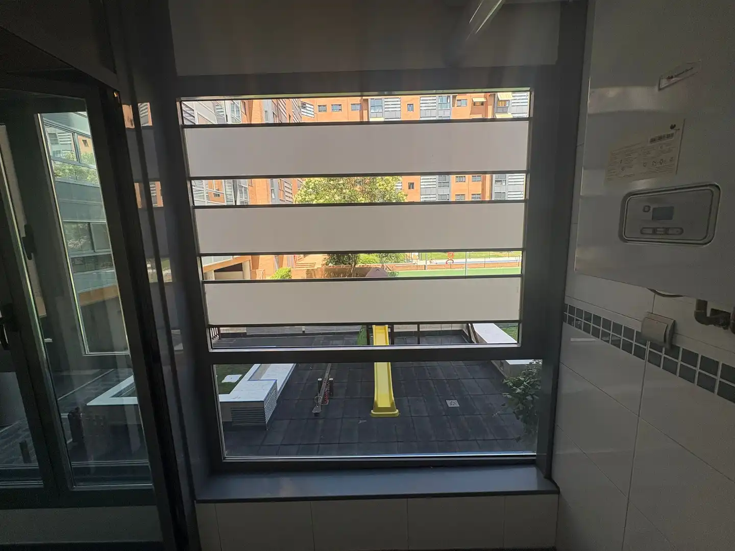 Terraza de Piso de alquiler en Madrid con Aire acondicionado, Calefacción y Jardín privado