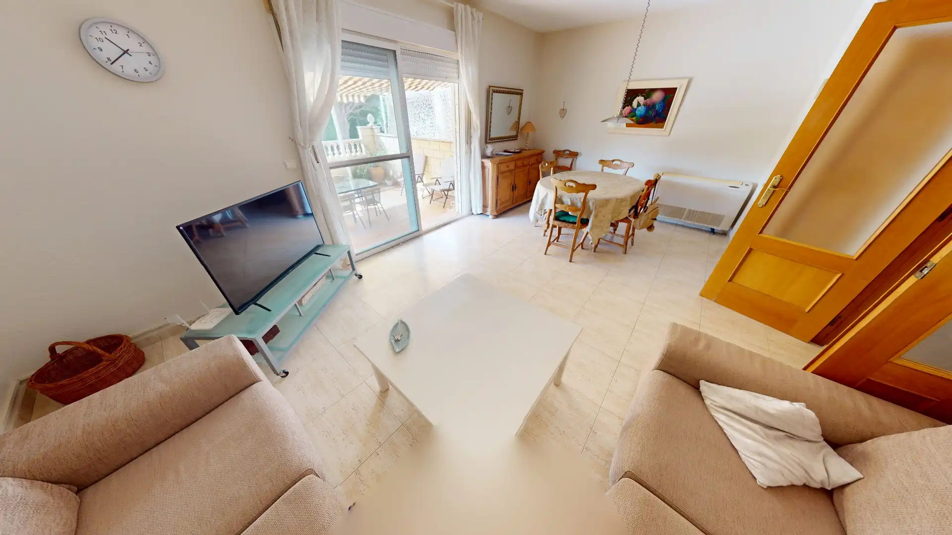 Sala de estar de Casa o chalet en venta en El Campello con Aire acondicionado, Terraza y Amueblado