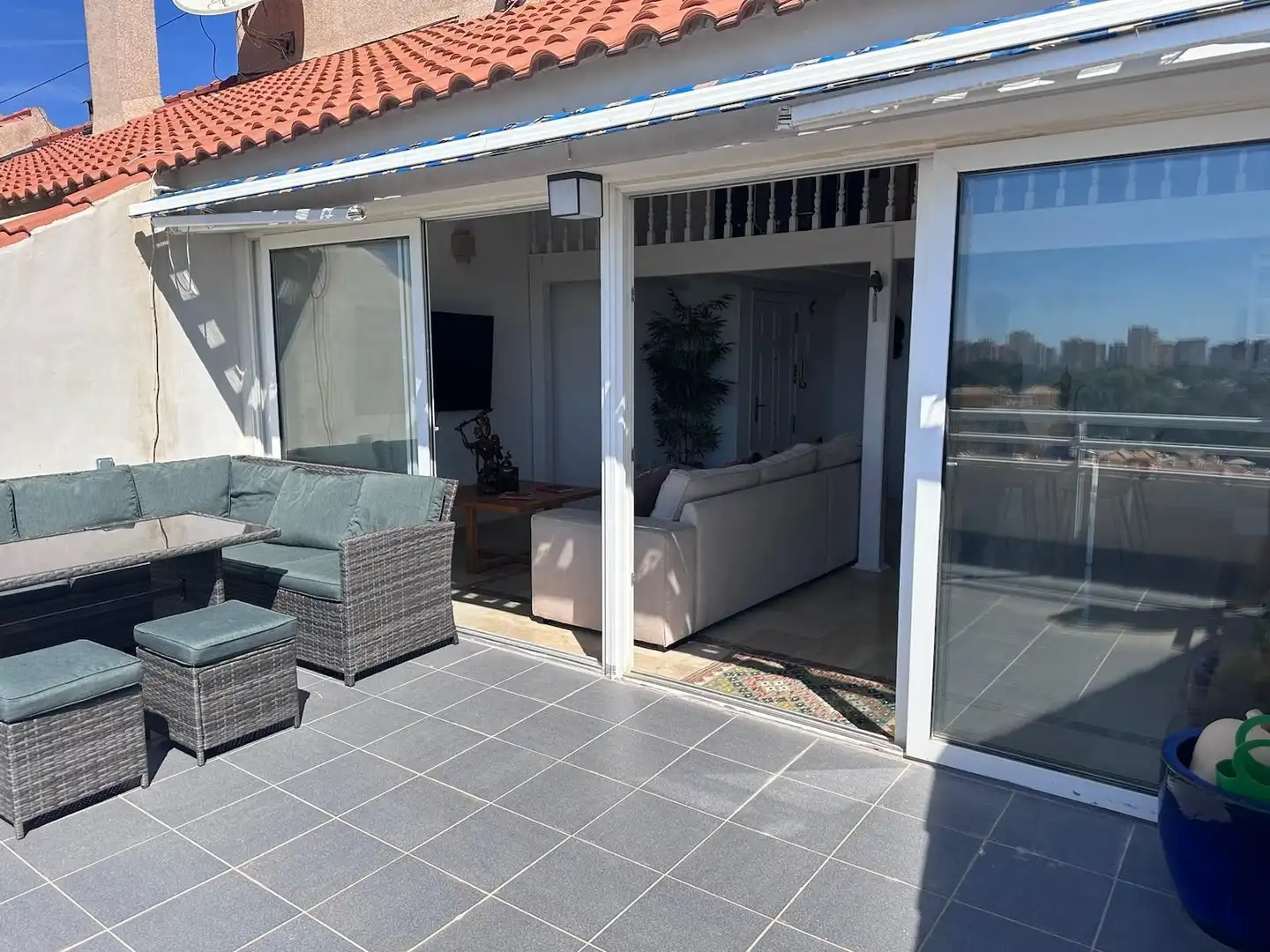 Terrace of Attic for rent in Orihuela  with Air Conditioner, Heating and Terrace