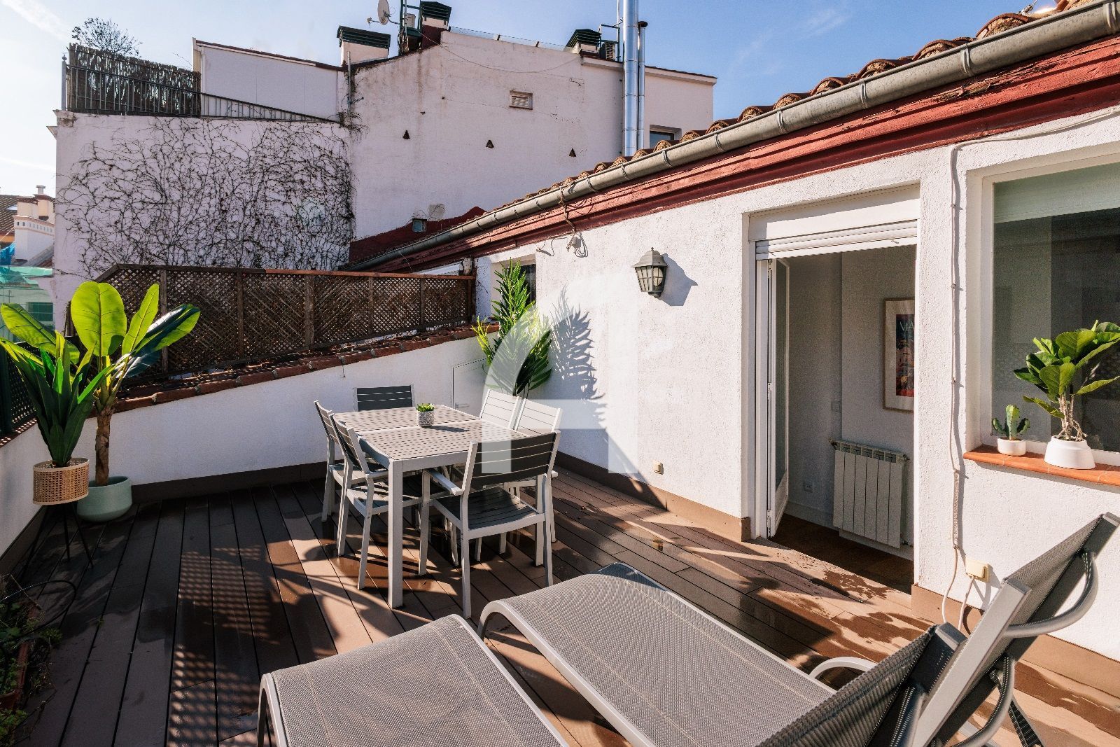 Terrassa de Àtic de lloguer en  Madrid Capital amb Aire condicionat, Calefacció i Terrassa