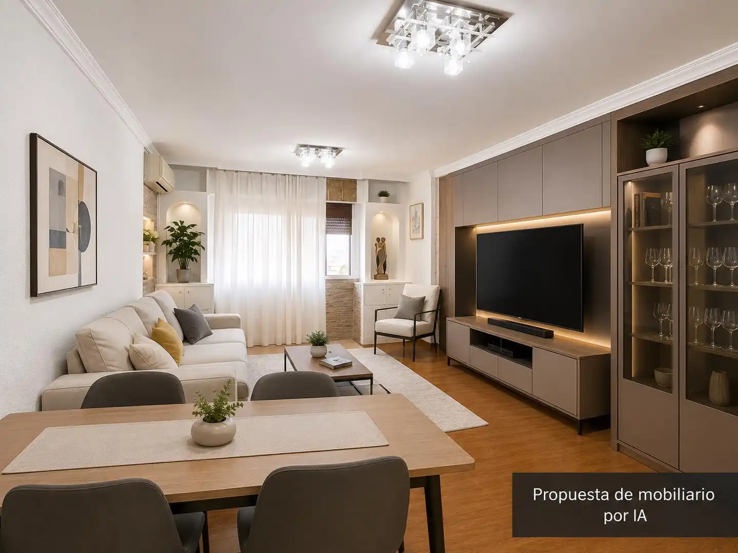 Sala d'estar de Pis en venda en Málaga amb Aire condicionat, Calefacció i Jardí privat